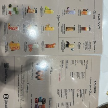 Teaspoon - Menu - Bubble Tea Near Me - Las Vegas, Nevada