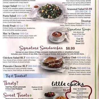 Chicken Salad Chick - a menu for a restaurant - Southern Near Me - Loganville, Georgia Chicken Salad Chick - a menu for a restaurant - Southern Near Me - Loganville, Georgia