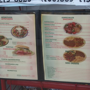 La Oaxaquena - english menu - Mexican Near Me - Harrisburg, Pennsylvania La Oaxaquena - english menu - Mexican Near Me - Harrisburg, Pennsylvania