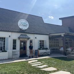 What was once a Pure Gas Station, is now a first rate restaurant. What was once a Pure Gas Station, is now a first rate restaurant.