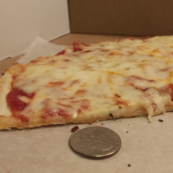 Anthony's Pizza & Restaurant - It's almost as thin as a quarter :( - Italian Near Me - Union City, New Jersey
