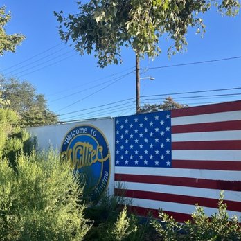Two Felons Skate Shop - American Flag Mural - Men's Clothing Near Me - Whittier, California