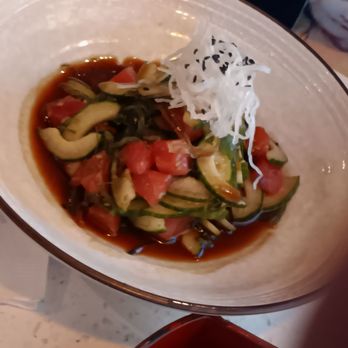 Mizuki Sushi - Pokey's salad fresh and delicious - Sushi Bars Near Me - Citrus Heights, California