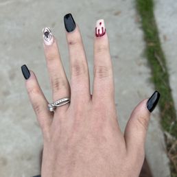 My nails, amazing work. My nails, amazing work.