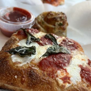 Jersey Pizza Shop - Large Square, Garlic Knot - Pizza Near Me - Jersey City, New Jersey Jersey Pizza Shop - Large Square, Garlic Knot - Pizza Near Me - Jersey City, New Jersey