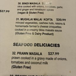 Menu Menu