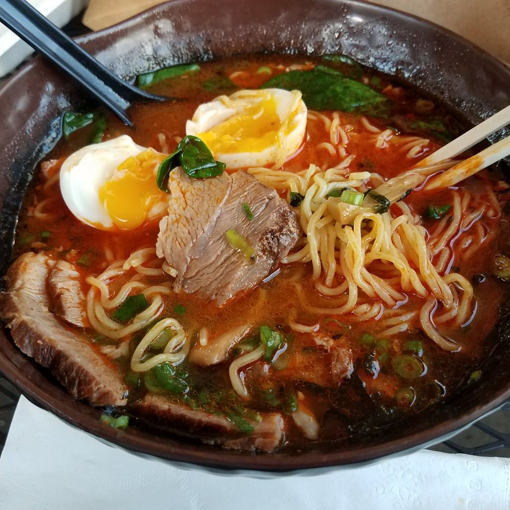 Suki Ramen - salt based with hot chilly mixed in. - Ramen Near Me - Portland, Oregon Suki Ramen - salt based with hot chilly mixed in. - Ramen Near Me - Portland, Oregon