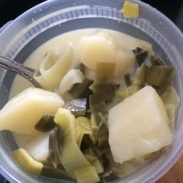 Potato leek soup