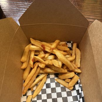 Messi Street Food - The wonderfully cooked seasoned fries goes great the way it is - Burgers Near Me - Corona, California