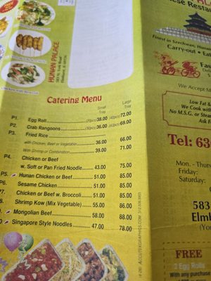 Menu photo 6 Hunan Palace Chinese Restaurant Elmhurst, IL Menu photo 6 Hunan Palace Chinese Restaurant Elmhurst, IL