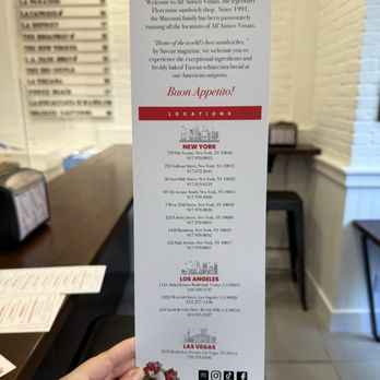 All'Antico Vinaio - Sandwiches Near Me - New York, New York All'Antico Vinaio - Sandwiches Near Me - New York, New York