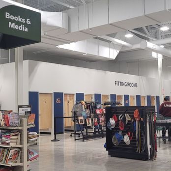 CommunityAid - Books and media / fitting rooms in background - Thrift Stores Near Me - Temple, Pennsylvania