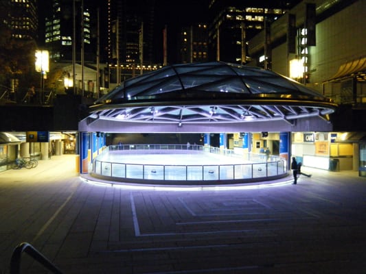 Robson Square Ice Rink by null