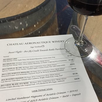 Chateau Aeronautique Winery - Wineries Near Me - Jackson, Michigan