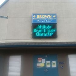 Walter Brown Elementary School - Picking my kid up from school
