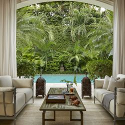 Sean Rush Art & Home - Palm Beach interior design loggia