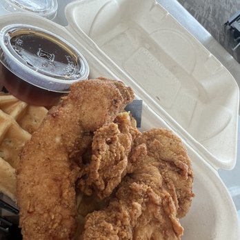 Emeril’s Table - Chicken and waffles - Seafood Near Me - Kenner, Louisiana