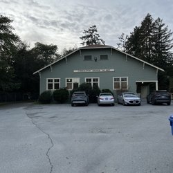 Corralitos Grange Hall - The parking lot for the hall