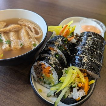 Kingbob - Bulgogi gimbab + sweet tofu soup - Korean Near Me - San Francisco, California