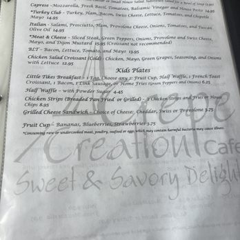 Crepe Creation Cafe - Creperies Near Me - Myrtle Beach, South Carolina