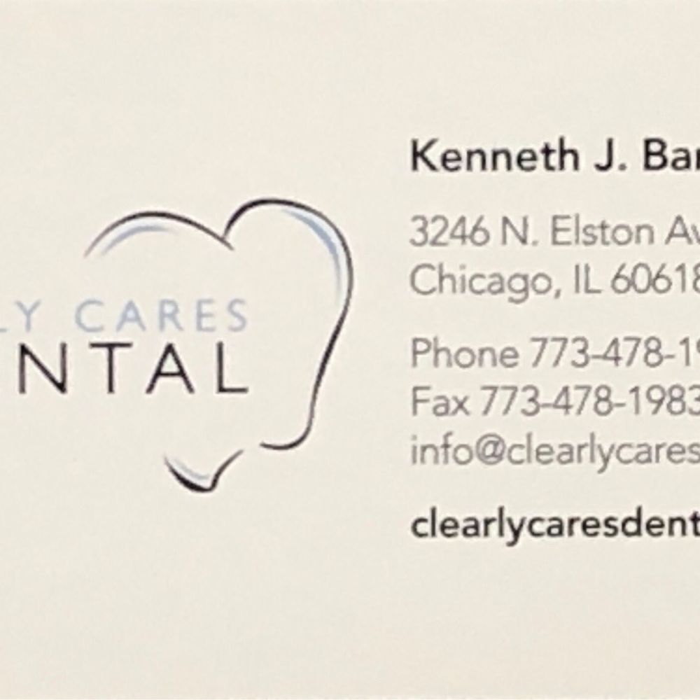 Clearly Cares Dental - Business Card - General Dentistry Near Me - Chicago, Illinois