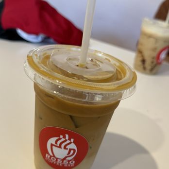 Rosso Coffee Bar - Caramel Latte - Coffee & Tea Near Me - Longwood, Florida Rosso Coffee Bar - Caramel Latte - Coffee & Tea Near Me - Longwood, Florida