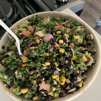 Upbeet - "Guac it out" - Kale & Forbidden rice base - Salad Near Me - Atlanta, Georgia Upbeet - "Guac it out" - Kale & Forbidden rice base - Salad Near Me - Atlanta, Georgia