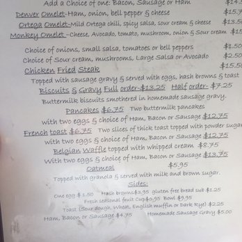 Rollerville Cafe - Breakfast menu - American Near Me - Point Arena, California Rollerville Cafe - Breakfast menu - American Near Me - Point Arena, California