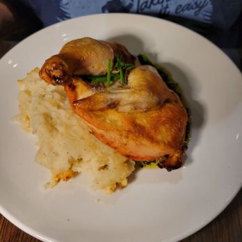 The Battery - Brick pressed chicken - New American Near Me - Tampa Bay, Florida The Battery - Brick pressed chicken - New American Near Me - Tampa Bay, Florida