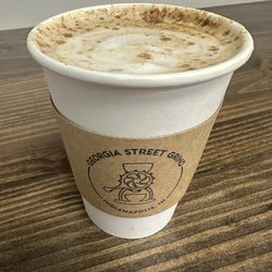 Georgia Street Grind - Spanish latte (12 oz) $5.50 on 11.20.25