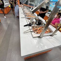 K-City BBQ - Prepared food included crab legs