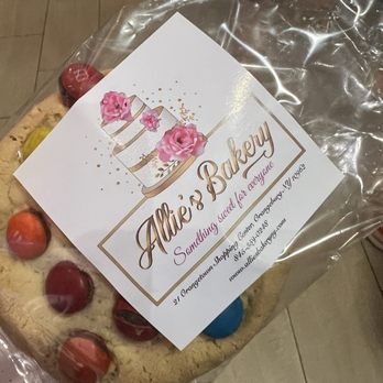 Allie's Bakery - Cookie with m&ms - Coffee & Tea Near Me - Orangeburg, New York Allie's Bakery - Cookie with m&ms - Coffee & Tea Near Me - Orangeburg, New York