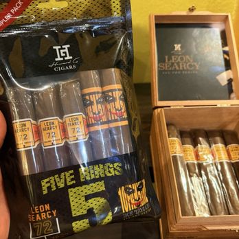 Corona Cigar Company & Drew Estate Lounge - My cousins cigars on display - Leon Searcy - Cigar Bars Near Me - Orlando, Florida Corona Cigar Company & Drew Estate Lounge - My cousins cigars on display - Leon Searcy - Cigar Bars Near Me - Orlando, Florida