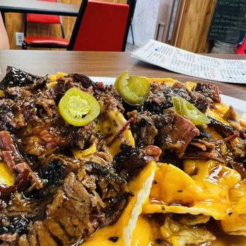 Jimbos Brickhouse Barbeque - Brisket Nachos - Barbeque Near Me - Byhalia, Mississippi Jimbos Brickhouse Barbeque - Brisket Nachos - Barbeque Near Me - Byhalia, Mississippi