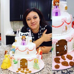 Sugar Art By Sally's Cuisine - Sofia the first Cake