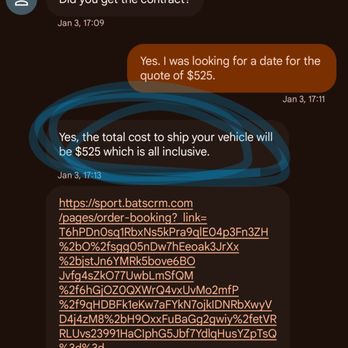 Fast Auto Ship - I was told $525 was 'all inclusive'. They said they needed $1400 the day of after not securing anything. - Vehicle Shipping Near Me - Austin, Texas Fast Auto Ship - I was told $525 was 'all inclusive'. They said they needed $1400 the day of after not securing anything. - Vehicle Shipping Near Me - Austin, Texas