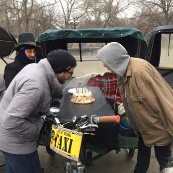 Eco Central Park Tours - A birthday celebration during the Central Park Pedicab tour. - Bike tours Near Me - New York, New York