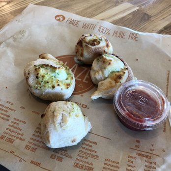 Blaze Pizza - Dough Knots: super soft. Your grandma can't make them this good. Fact. - Pizza Near Me - Lehi, Utah