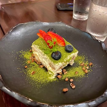 Shiro's - Matcha Tiramisu - Sushi Bars Near Me - Seattle, Washington