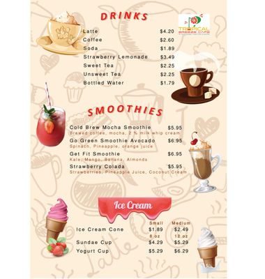 Tropical Breeze Cafe by null