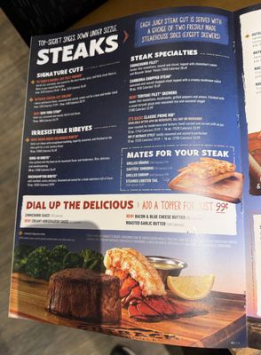 Menu photo 1 Outback Steakhouse Des Plaines, IL Menu photo 1 Outback Steakhouse Des Plaines, IL