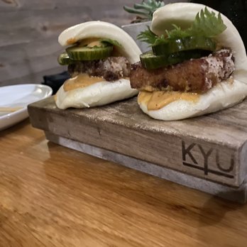 Kyu - Crispy pork in steamed buns - Asian Fusion Near Me - Miami, Florida