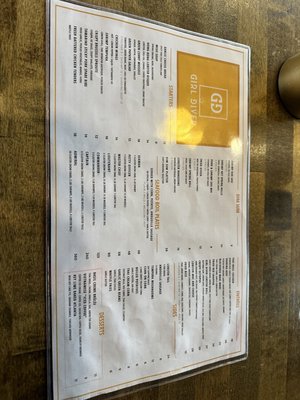 Menu photo 6 Girl Diver Atlanta, GA