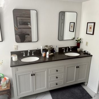 Deetken Construction - Double vanity - General Contractors Near Me - Novato, California Deetken Construction - Double vanity - General Contractors Near Me - Novato, California