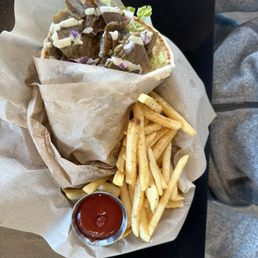 Gyro & Fries