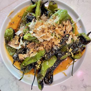 Oku - Shishito peppers - Sushi Bars Near Me - Santa Barbara, California