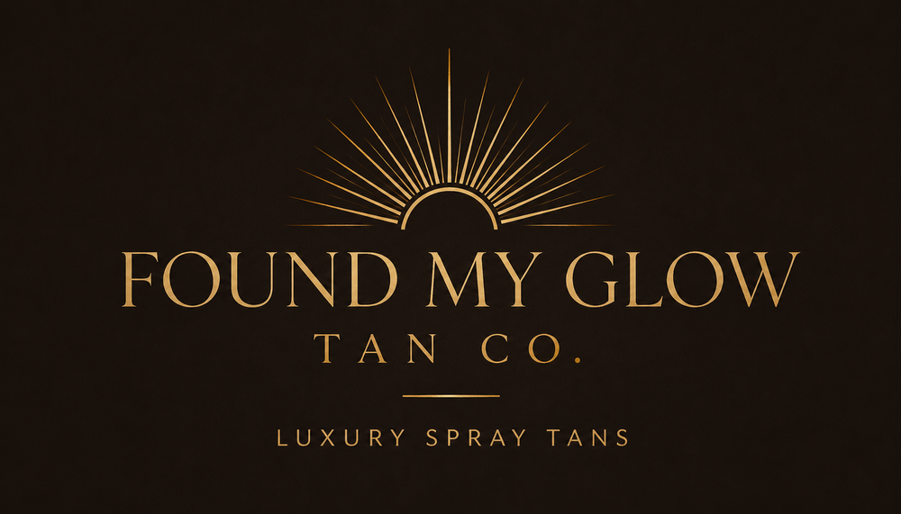 Found My Glow Tan Logo