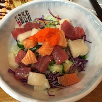 Oppa Sushi - Hae Dup Bap: the sashimi used was very fresh. - Sushi Bars Near Me - Boston, Massachusetts Oppa Sushi - Hae Dup Bap: the sashimi used was very fresh. - Sushi Bars Near Me - Boston, Massachusetts