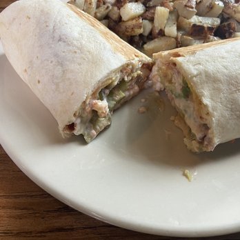 Beeses Depot Cafe - Inside of the burrito-yum! - Cafes Near Me - Adams Center, New York