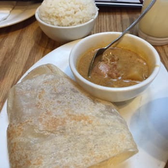 Penang - Steam rice & Indian pancake w/ curry - Malaysian Near Me - Boston, Massachusetts Penang - Steam rice & Indian pancake w/ curry - Malaysian Near Me - Boston, Massachusetts